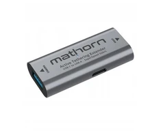 USB adapteris Mathorn USB-A - USB-C Sidabrinis (MATE-CA5)