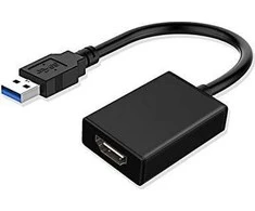 USB adapteris MicroConnect USB - HDMI Juodas (USB 3.0 HDMI grafinis)