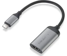 USB adapteris Minix USB-C – HDMI Sidabrinis (UMNP00059)