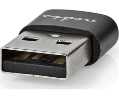 Adapteris USB Nedis CCGB60920BK USB-A - USB-C Juodas (CCGB60920BK)