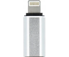 OEM adapteris C tipo (lizdas) į „Lightning“ (vyras) sidabrinis
