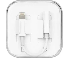 Oem Adapteris AUX Lightning (vyriškas) prie lizdo 3,5 mm (moteris) BOX baltas