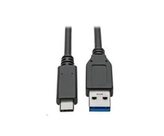 „PremiumCord“ kabelis USB-C – USB 3.0 A (2 kartos USB 3.2, 3A, 10 Gbit/s) 0,15 m
