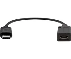 Kabelis USB ProXtend USB-C to USB 2.0 Mirco B adapter 20cm bla