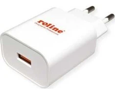 Įkroviklis Roline Įkroviklis USB su wtyczką typu euro, 1 port, QC3.0, 18W