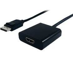 USB laidas Roline adapteris DisplayPort - HDMI 0,15 m (S3203)