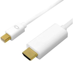 USB kabelis Roline, adapteris v1.2, DisplayPort - HDMI, 0.15m