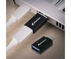 Sharkoon OFFICEPAL USB-C 2 ADAPTERIAI / 1X USB A IKI C 1X USB C TO A