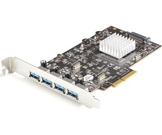 USB adapteris StarTech Adapteris StarTech 4Port PCie USB 3.1 / 3.2 10Gb Kortelė