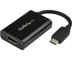 AV adapteris StarTech CDP2HDUCP USB-C – HDMI + USB-C juodas (CDP2HDUCP)