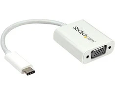 USB adapteris StarTech USB-C – VGA balta (CDP2VGAW)