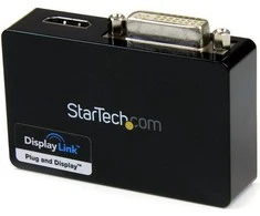 StarTech USB – HDMI – DVI stotis / replikatorius Juodas (USB32HDDVII)