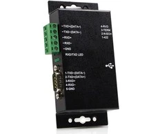 USB adapteris StarTech USB - RS-232 + Terminal Block Juodas (ICUSB422IS)
