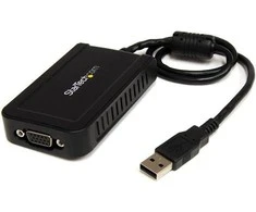 USB - VGA adapteris Startech USB2VGAE3 Juodas