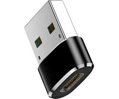 TFO TelForceone Adapteris USB-C - USB juodas nefasuotas