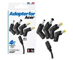 USB adapteris TnB USB-C Pd adapterių rinkinys 4x adapteris Acer - 90w Yx-01 Yx-05 Yx-21 Yx-06 / Chtipac (SB12258)