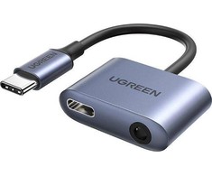 UGREEN CM231 USB-C - USB-C 3,5 mm adapteris