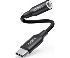 UGREEN AV161 USB-C audio adapteris į 3.5mm jack - Juodas
