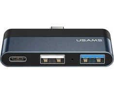 USAMS ADAPTER HUB USB 2.0/USB 3.0/USB-C PILKA/Pilkas SJ490HUB01 (US-SJ490)