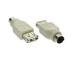 Sonstige Adapteris USB USB-A - PS/2 Baltas (---)
