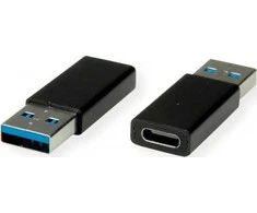 USB adapteris Value USB-C - USB Juodas (12.99.2998)