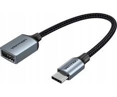 Vention USB 3.0 kištukinis USB lizdas OTG kabelis 0.15 m ventiliacija CCXHB (pilkas)