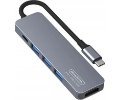 Adapteris USB Verbatim ADAPTER HOSTA USB SOMOSTEL SMS-BZ08 PD 60W 1XTYP-C 2XUSB 2.0 1XUSB 3.0 1xHDMI DEX HUB>