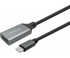 Kabelis USB VivoLink HDMI female to USB-C Cable