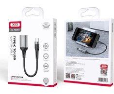 XO Adapteris OTG NB201 USB - LIGHTNING Juodas LIGHTNING