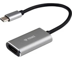 USB adapteris Yenkee USB-C - HDMI Pilkas (45014213)