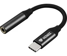 USB adapteris Yenkee YTC 102 USB-C - Jack 3.5mm Juodas (35054433)