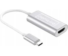 USB adapteris Zenwire ZW-01F USB-C - HDMI sidabrinis (109449291)