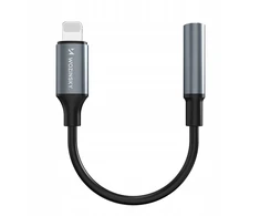 Wozinsky WALJ-01 Lightning adapter - 3.5mm mini jack - juodas