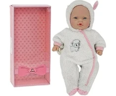 Adar Baby lėlė kombinezone 40cm su garso dėžute Adar