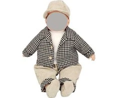 Adar Drabužiai 45cm lėlei