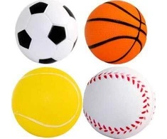 Adar Foam kamuolys / Squishy kamuolys 6cm p24 465503 mix kaina už 1 vnt