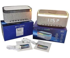 Radijo žadintuvas Adar Garsiakalbis su zegarem, radio, budzik USB 15W EDUKAMP
