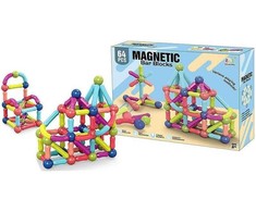 Adar 3D magnetiniai blokeliai 64 vnt.
