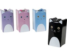 Adar METALINĖ KIŠELĖS DĖŽĖ SU PAKALINĖMIS SPYNĖLIS CAT 6603