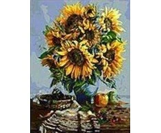 Adar Deimantinė mozaika saulėgrąžomis 30x40cm