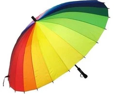 Adar Parasol Rainbow rankinis sulankstomas skėtis