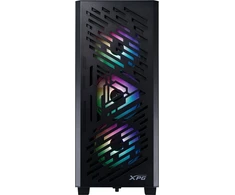ADATA XPG LANDER 501 korpusas, vidutinio dydžio bokštas, be maitinimo bloko, 4x 120 mm ARGB ventiliatoriai, juodas
