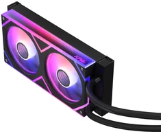 Adata Xpg ŽR. XPG LEVANTE II 240 (2*120 mm ARGB ventiliatorius) juodos spalvos mažmeninę prekybą