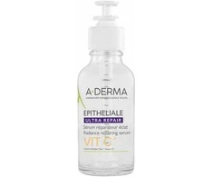 A-Derma Epitheliale Ultra Repair vitamino C spindesio suteikiantis serumas veidui, 30 ml
