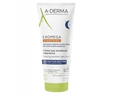 A-Derma Exomega Control minkštinamasis naktinis kremas veidui, 200 ml