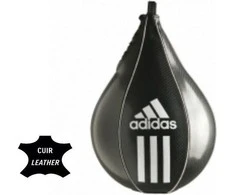 Greičio kriaušė Adidas, odinė - 15 x 23 cm