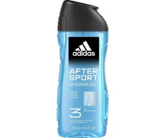 Adidas After Sport Dušo želė 3-In-1 Dušo želė vyrams, 250 ml