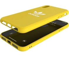 Adidas Molded Case Canvas dėklas iPhone Xs Max - geltonas