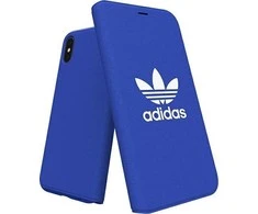 Apple iPhone X / XS Adidas Booklet dėklas Canvas mėlynos spalvos