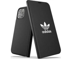 Apple iPhone 12 Pro Max Adidas OR Booklet dėklas BASIC juodos spalvos